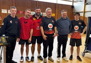 Équipe de D1, Léo, Nicolas, Laurent, David, Jérémie, Ethan